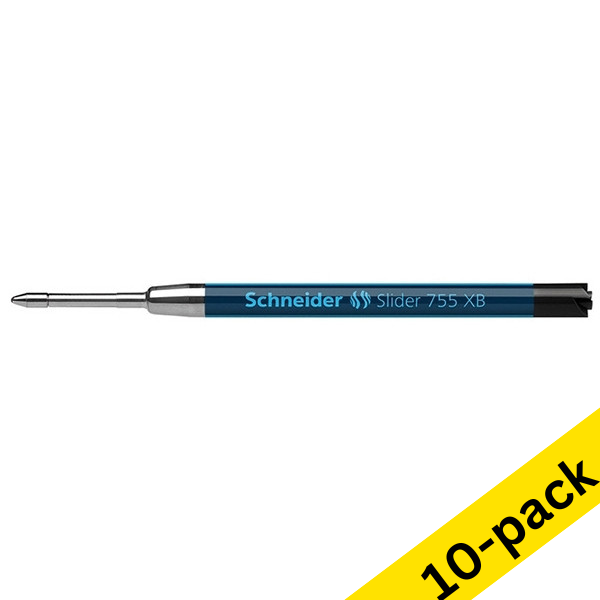 Schneider Slider 755 XB black pen refill (10-pack)  239973 - 1