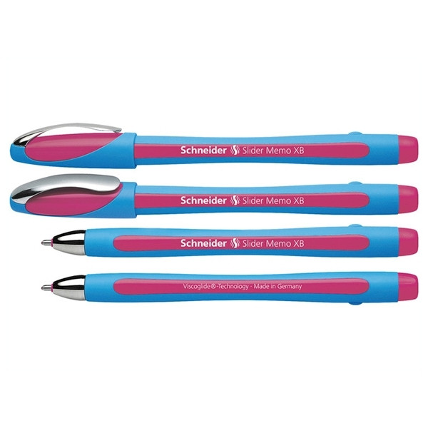 Schneider Slider Memo XB pink ballpoint pen S-150209 217130 - 1