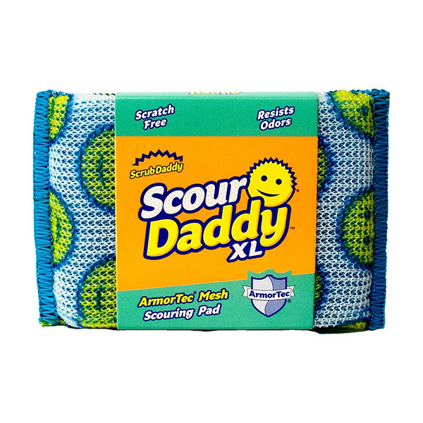 Scrub Daddy Scour Daddy Steel Scouring Pad 2pk