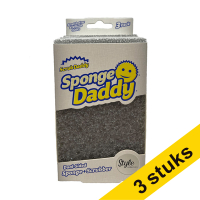 Scrub Daddy | Sponge Daddy grey sponges (3 x 3-pack)