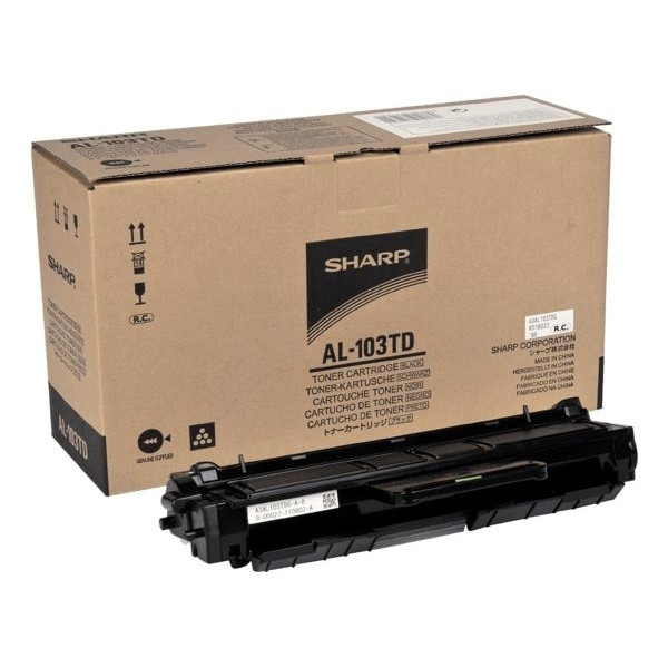 Sharp AL-103TD black toner (original) AL-103TD 082334 - 1