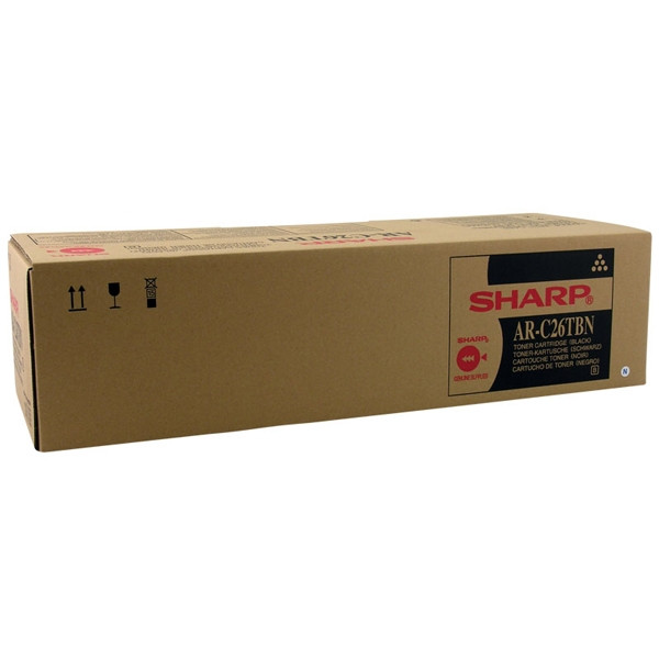 Sharp AR-C26TBN black toner (original Sharp) AR-C26TBN 082095 - 1