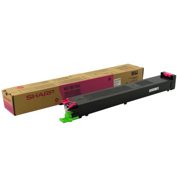 Sharp MX-18GTMA magenta toner (original Sharp) MX18GTMA 082204 - 1