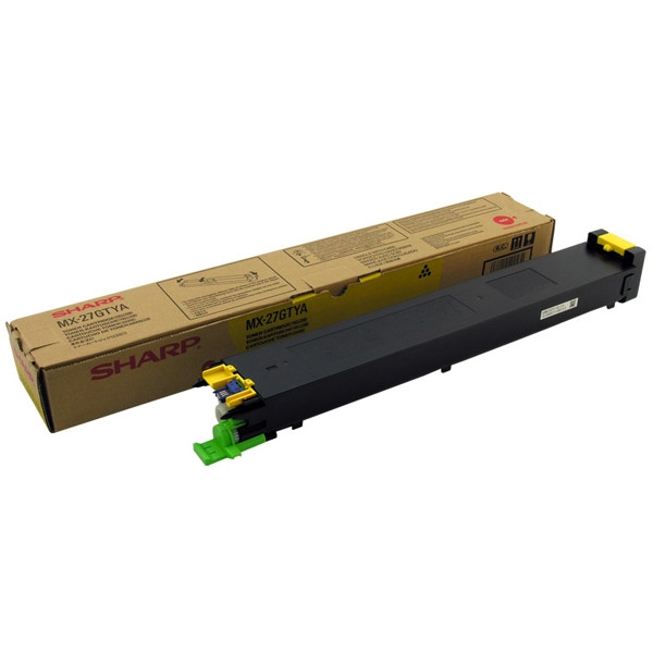 Sharp MX-27GTYA yellow toner (original Sharp) MX27GTYA 082128 - 1