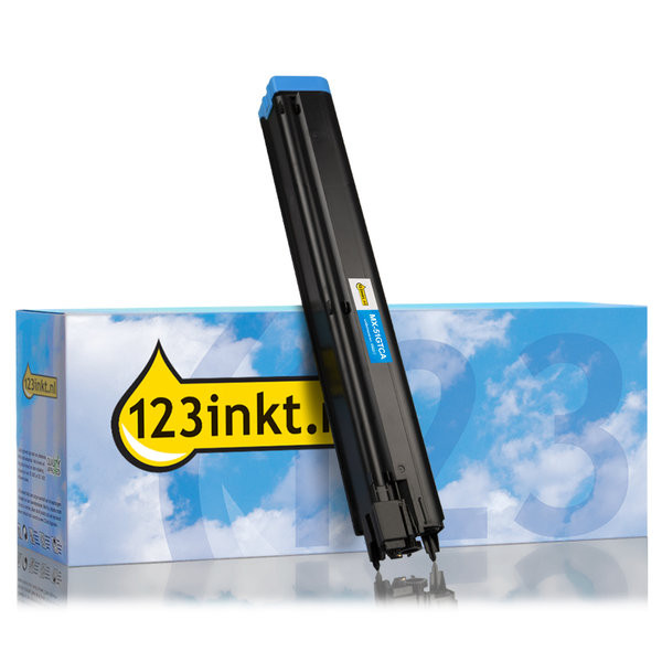 Sharp MX-51GTCA cyan toner (123ink version) MX51GTCAC 082277 - 1