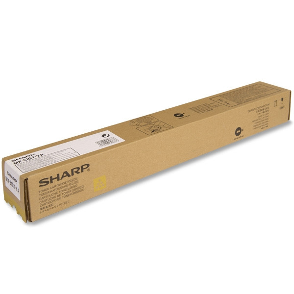 Sharp MX-51GTYA yellow toner (original Sharp) MX51GTYA 082280 - 1