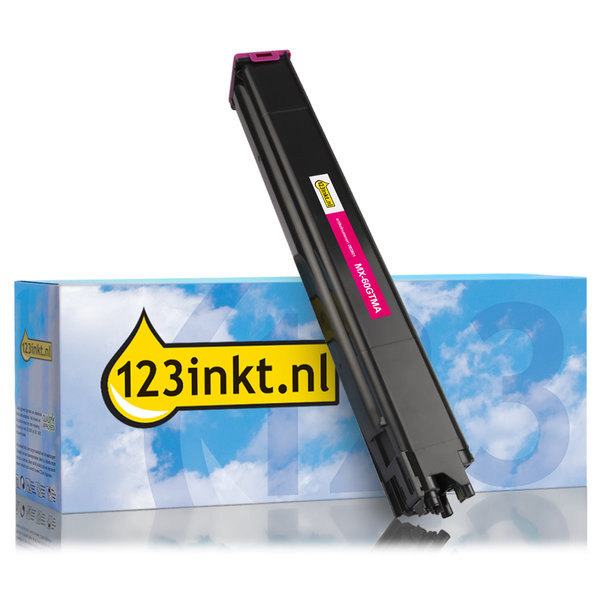 Sharp MX-60GTMA magenta toner (123ink version) MX60GTMAC 082801 - 1