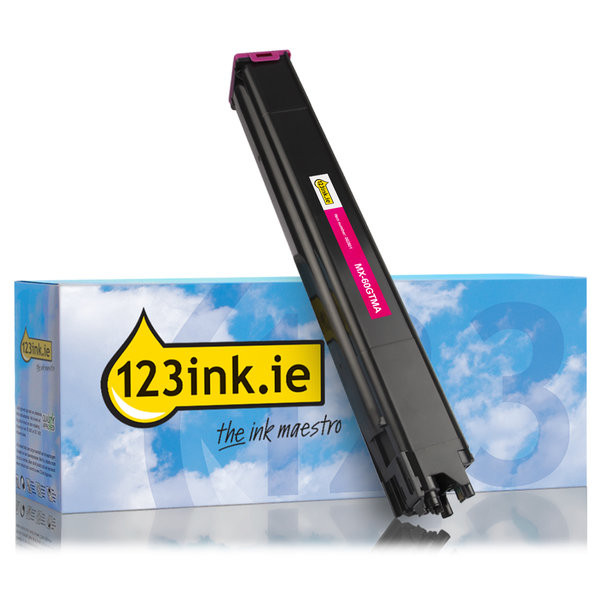 Sharp MX-60GTMA magenta toner (123ink version) MX60GTMAC 082801 - 1