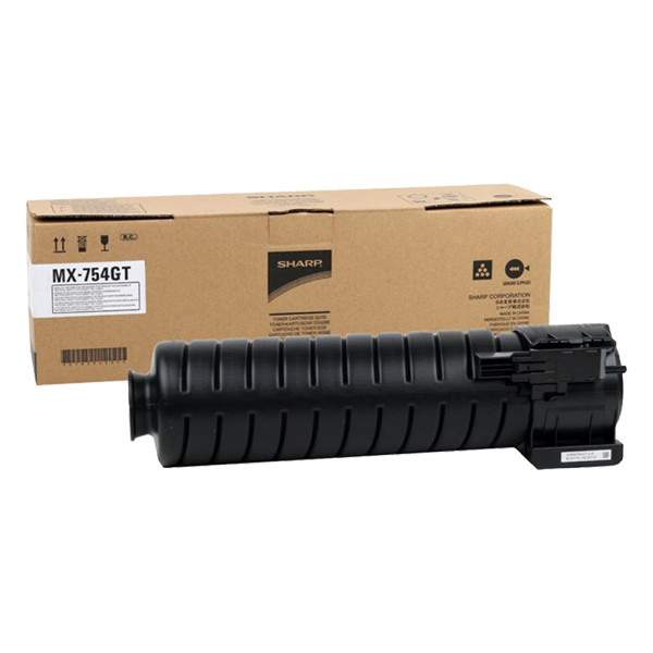 Sharp MX-754GT black toner (original) MX754GT 082810 - 1