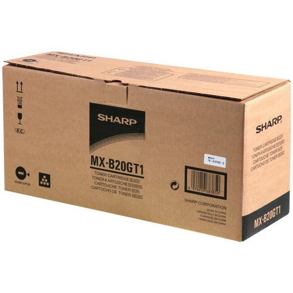 Sharp MX-B20GT1 black toner (original) MXB20GT1 082328 - 1