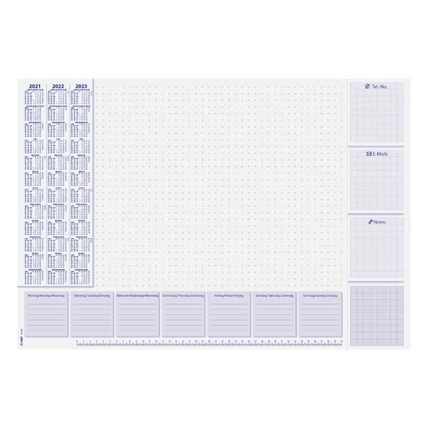 Sigel desk pad 2021-2023, 410mm x 595mm (30 sheets) SI-HO355 208986 - 1