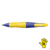 Stabilo Easy Ergo purple/yellow right-handed mechanical pencil, 1.4mm