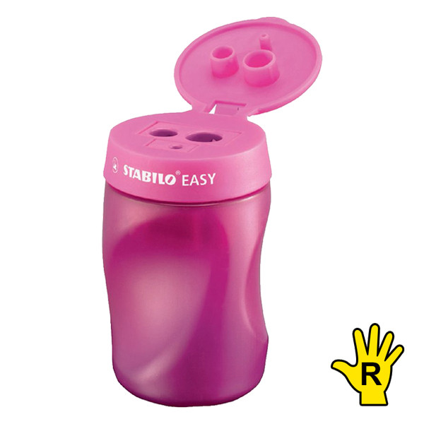 Stabilo Easy pink ergonomic pencil sharpener (right-handed) 450210 200111 - 1