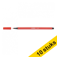 Stabilo Point 68 carmine red felt-tip pen (10-pack)