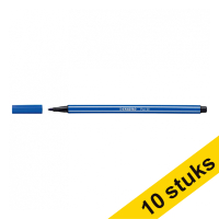 Stabilo Point 68 dark blue felt-tip pen (10-pack)