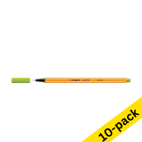 Stabilo Point 88 apple green fineliner (10-pack)