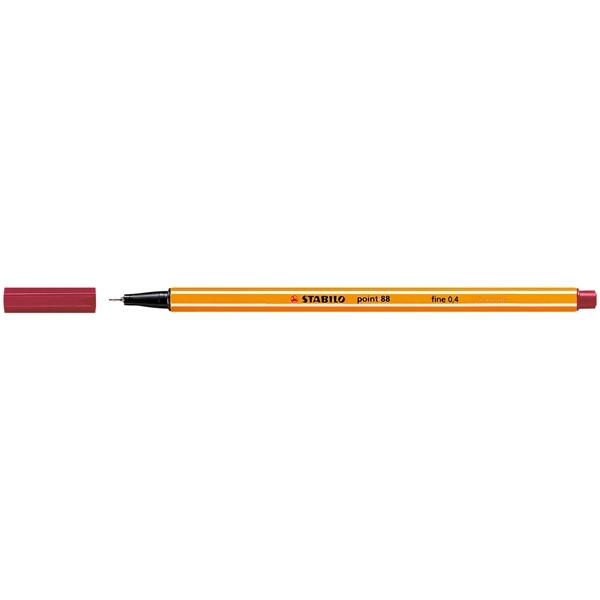 Stabilo Point 88 carmine red fineliner 88/50 200032 - 1