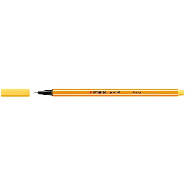 Stabilo Point 88 yellow fineliner 88/44 200022 - 1