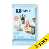 Fimo Air beige clay, 500g (3-pack)