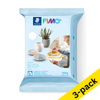 Fimo Air white clay, 1kg (3-pack)