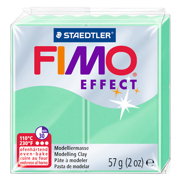 Staedtler Fimo Effect jade green clay, 57g 8020-506 424562 - 1