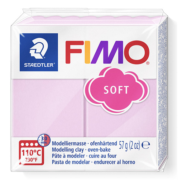 Staedtler Fimo Effect pastel rosé clay, 57g 8020-205 424608 - 1