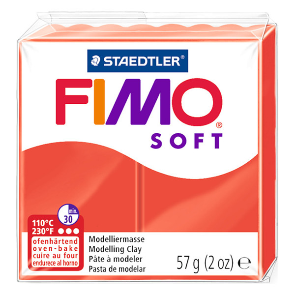 Staedtler Fimo Soft Indian red clay, 57g 8020-24 424600 - 1