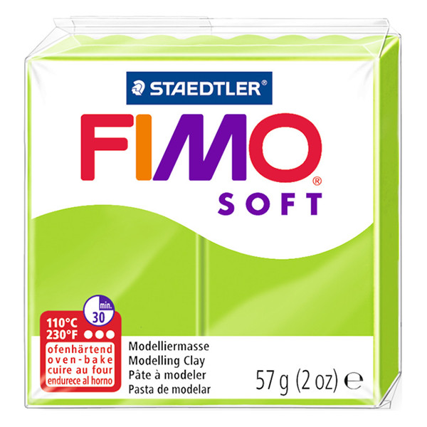 Staedtler Fimo Soft apple green clay, 57g 8020-50 424550 - 1