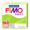 Fimo Soft apple green clay, 57g