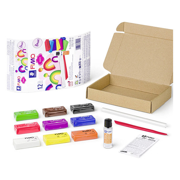 Staedtler Fimo Soft basic colours starter kit, 25g (9-pack) 802310 209645 - 2