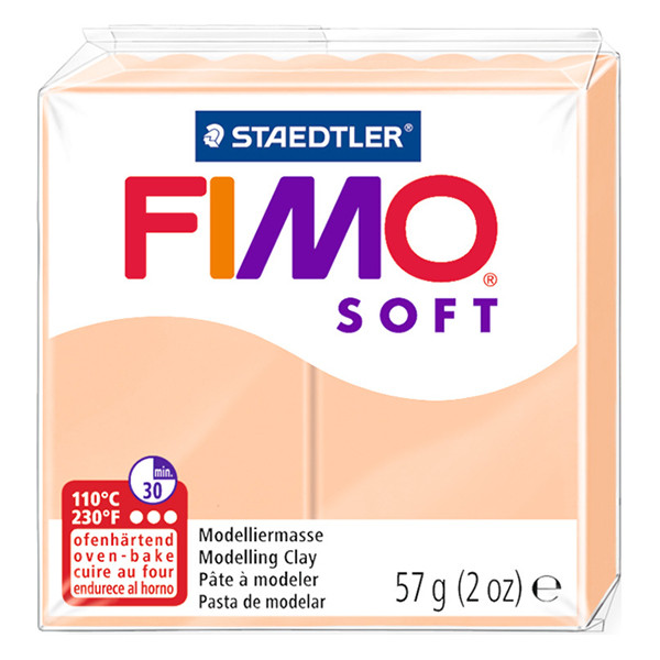 Staedtler Fimo Soft beige clay, 57g 8020-43 424518 - 1