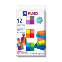 Staedtler Fimo Soft brilliant clay, 25g (12-pack) 8023C12-2 209647