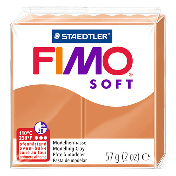 Staedtler Fimo Soft cognac clay, 57g 8020-76 424526 - 1