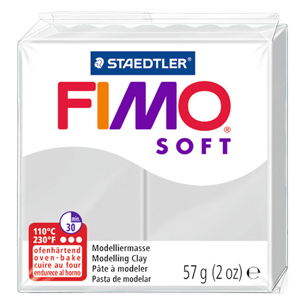 Staedtler Fimo Soft dolphin grey clay, 57g 8020-80 424634 - 1