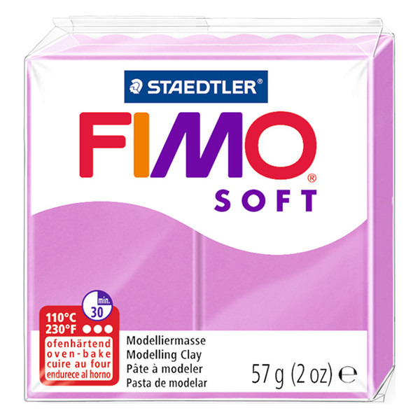 Staedtler Fimo Soft lavender clay, 57g 8020-62 424584 - 1