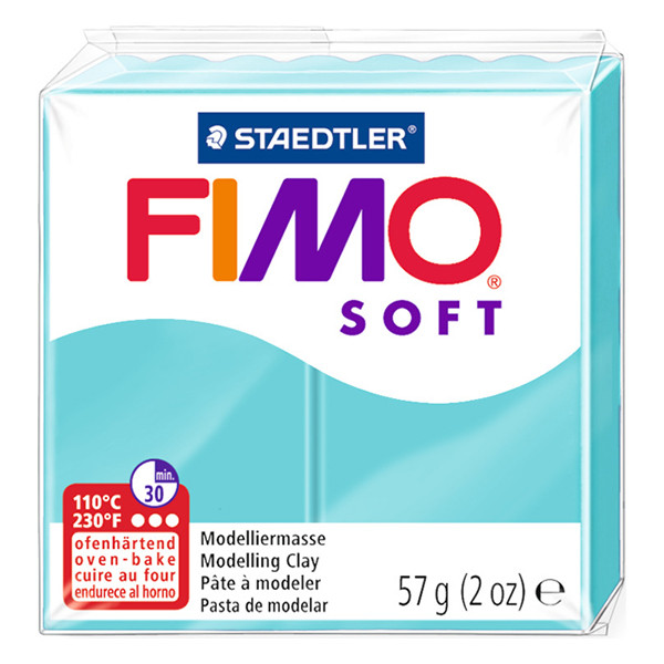 Staedtler Fimo Soft peppermint clay, 57g 8020-39 424506 - 1