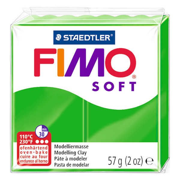 Staedtler Fimo Soft tropical green clay, 57g 8020-53 424552 - 1