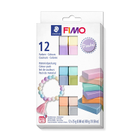 Staedtler Fimo pastel soft clay, 25g (12-pack) 8023C12-3 209648