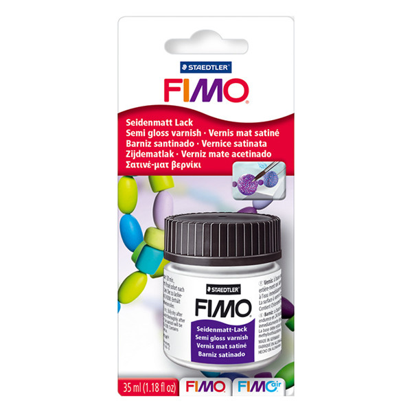 Staedtler Fimo semi-gloss water-based varnish, 35ml 870501BK 424574 - 1