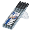 Staedtler Lumocolour black permanent marker (4-pack) 31-9WP4GS 209507 - 2