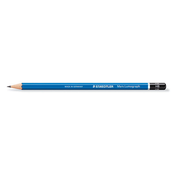 Staedtler Mars Lumograph pencil (HB) 100-HB 209524 - 1