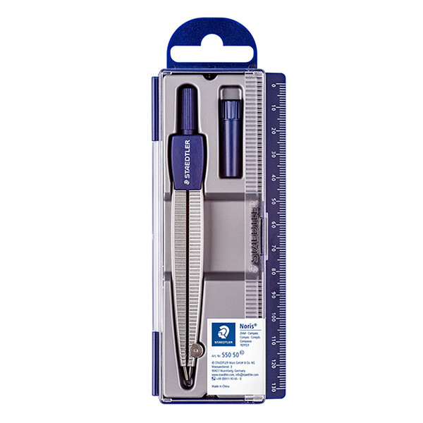 Staedtler Noris 550 school compass, 124mm 55050 209521 - 1