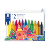 Staedtler Noris jumbo wax crayons (12-pack)