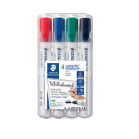 Staedtler lumocolor 351 drywipe marker assorted (4-pack) 351WP4 209611