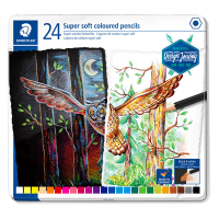 Staedtler super soft colouring pencils (24-pack) 149CM24 209568