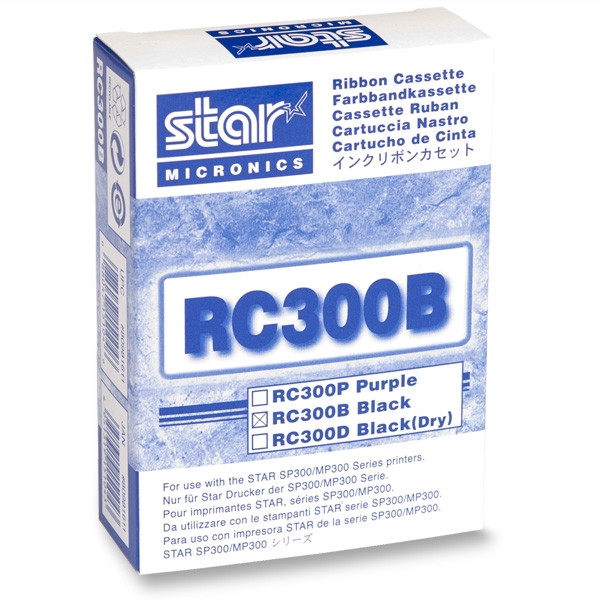 Star RC-300B black ribbon (original Star) RC300B 081000 - 1