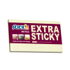 Stick'n pastel yellow extra sticky notes 76mm x 127mm