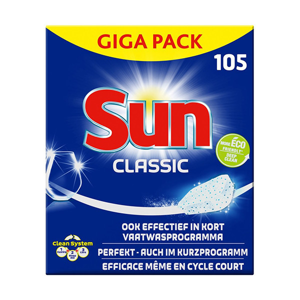 Sun Classic dishwasher tablets (105-pack) 61771221 SSU00022 - 1