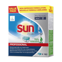 Sun Pro Formula All-in-1 dishwasher tablets (102-pack) SSU00118 Sun Pro Formula All-in-1 dishwasher tablets (102-pack) SSU00118