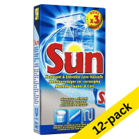 Sun dishwasher cleaner, 40g (12 x 3-pack)  SSU00123